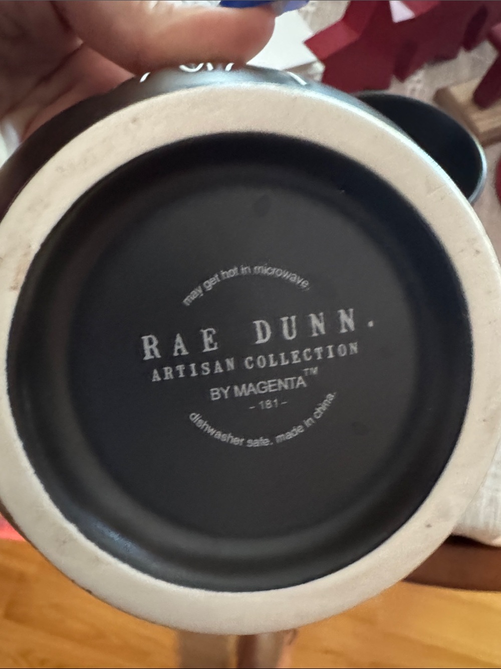 Rae Dunn Black 'YUM' & 'CEREAL' Matte Stackable Bowls - Picture 2 of 2